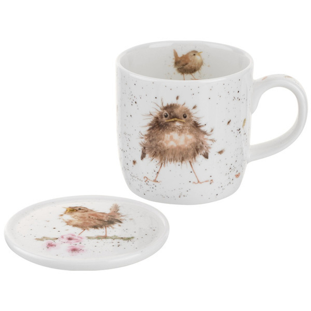 Набор из кружки и подставки 310мл Птенчик Royal Worcester