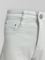 Джинсовые шорты Denim 7035 однотонные с подворотами