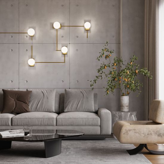 40036/1 / настенный светильник /  золото