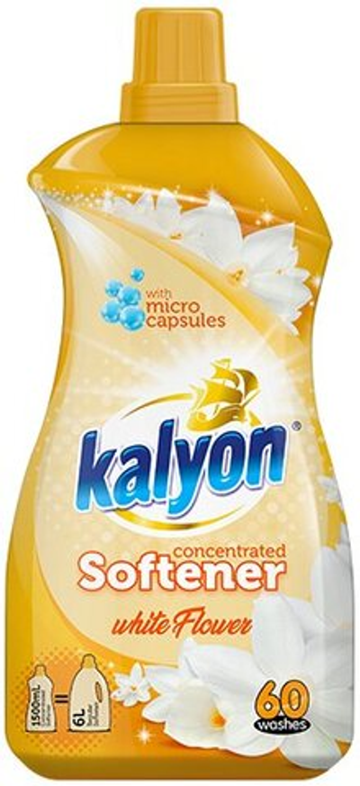 Kalyon Кондиционер для белья Белые цветы 1,5л