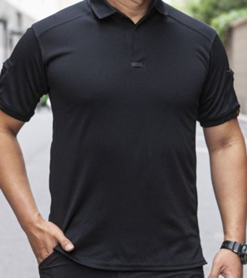 Футболка саркон поло 2116 - Черный