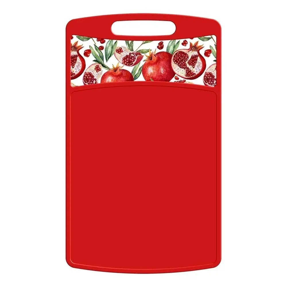 Доска разделочная Bergamo прямоугольная 260x155x3,5мм (красный)