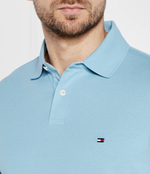Поло Tommy Hilfiger - голубой(MW0MW17770)