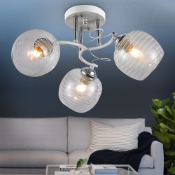 Люстра Rivoli Estefany 9131-303 3 х Е27 40 Вт модерн | Rivoli
