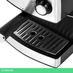 Кофеварка Polaris PCM 1537AE Adore Crema нержавеющая сталь/черный