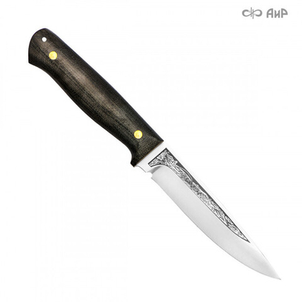 Нож АиР Пескарь ЦМ 95х18 текстолит