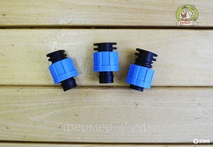 Заглушка для ленты капельного полива