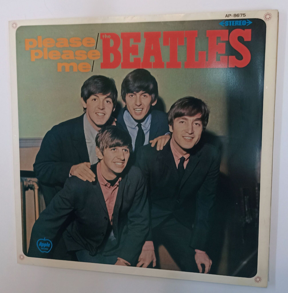 Винтажная виниловая пластинка LP The Beatles Please Please Me (Japan 1973) (No Obi)