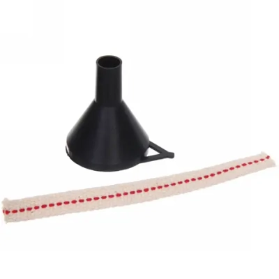 Лампа керосиновая «Винтаж» 19см 110мл переносная, цвет голубой