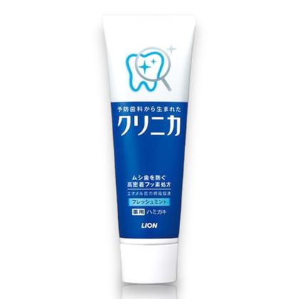 Зубная паста комплексного действия Lion Япония Clinica Fresh Mint, сильный аромат мяты, 130 г