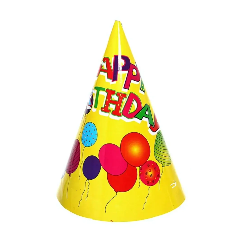 Колпак праздничный «Party» 20см, цвета микс