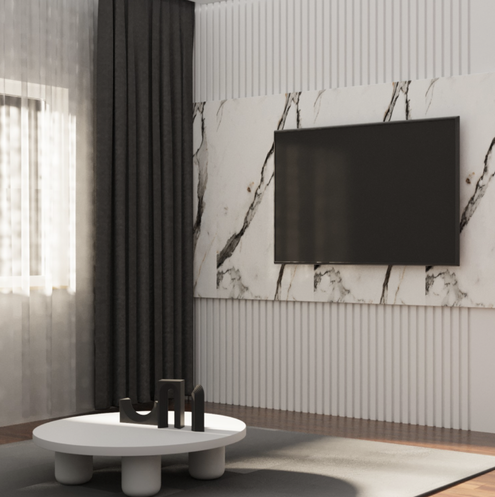 Гибкий мрамор глянец Novita Wall Гималаи 1200*600*2,5мм