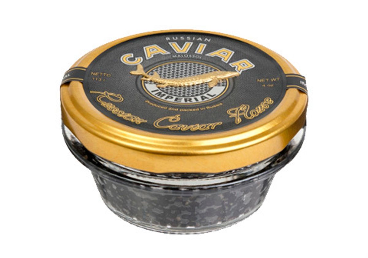 Икра черная осетровая "Империал", 113г