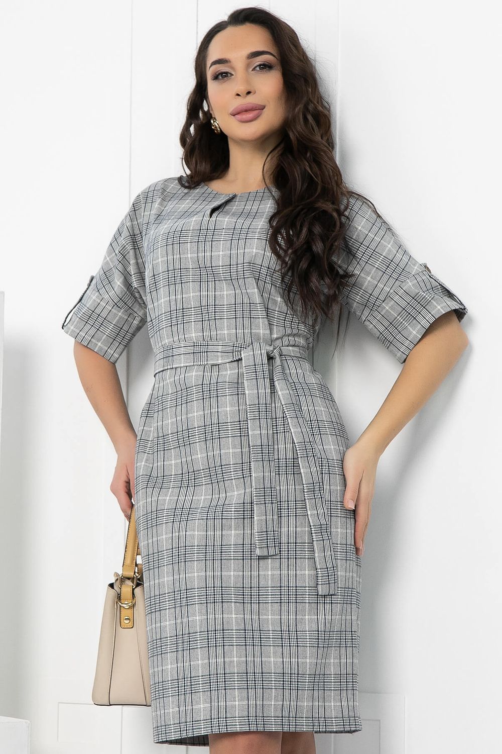 Платье Персея (светло-серое) П12783-12М LT Collection