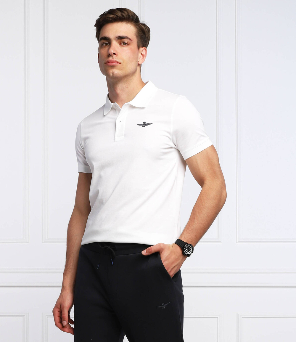 поло Aeronautica Militare - белый(PO1430P178)