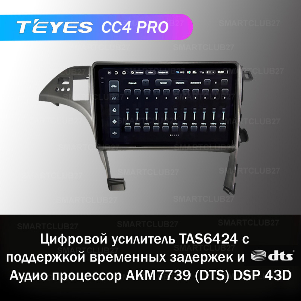 Teyes CC4 Pro 10,2" для Toyota Prius III 2009-2015