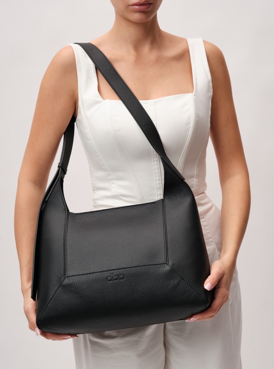 Кожаная сумка Mosaic DBR 31376 черный