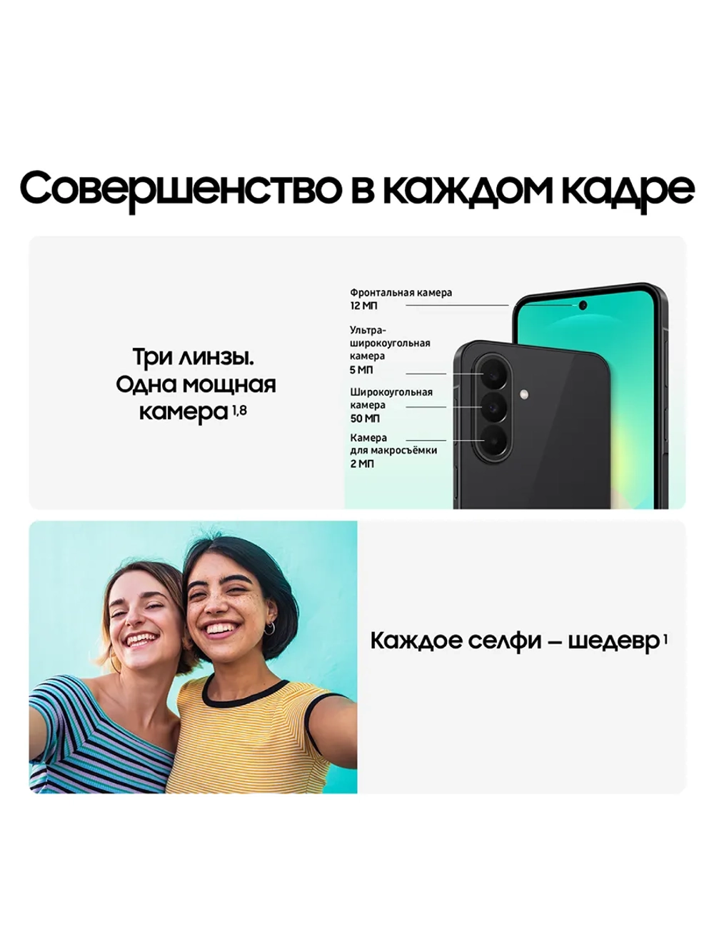 Смартфон Samsung Galaxy A27 SM-A276BZKHCAU