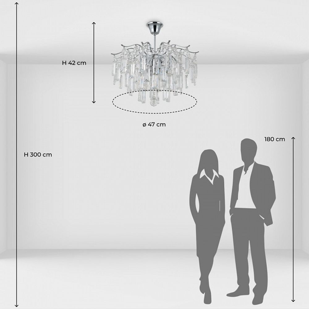 Люстра на штанге MW-Light Бриз 50 111019306