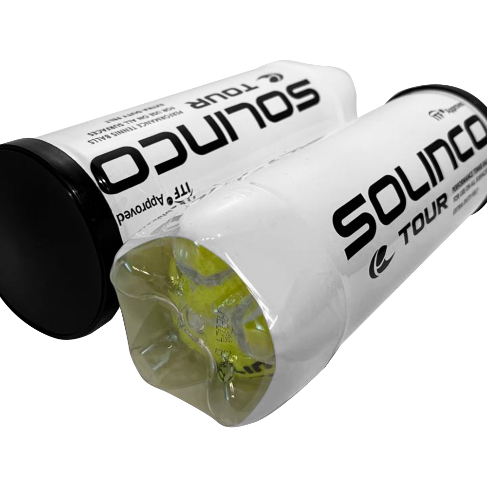 Теннисные мячи Solinco Tour / коробка / 24 банки / 72 мяча