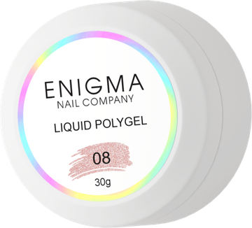 Жидкий полигель ENIGMA Liquid Polygel 08 30 мл.