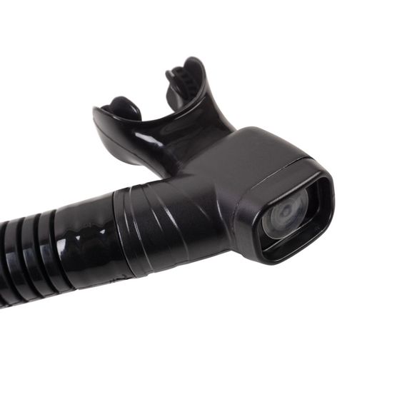 Трубка Scorpena N2 c двумя клапанами желтая