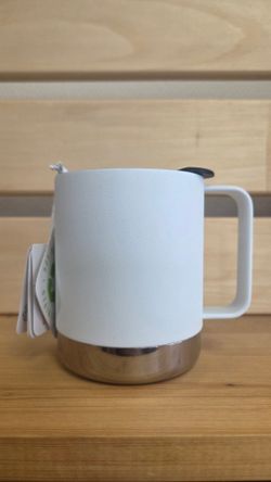 Термокружка Klean Kanteen Camp Mug 12oz (355 мл) White (выставочный образец, потертости на донышке)