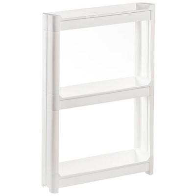 Полка универс, пластик, 3 секц, 45х11х71 см, на колесах, SPE34381-5