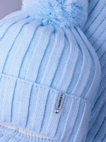 Шапка детская осенняя и шарф