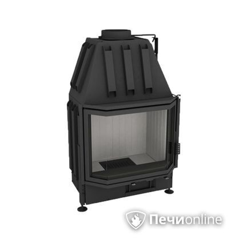 Каминные топки Мета Рона 720 Ш с шибером ПРИЗМА сталь