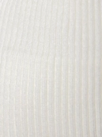 Белая шапка детская бини на осень