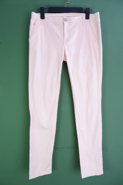 Джинсы пудрового цвета, маркировка 28, визуально на 44 размер