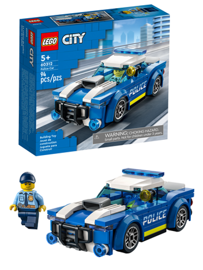 Конструктор Лего Сити Полицейская машина 60312 | LEGO City Police Car | игровой полицейский автомобиль 94 детали 5+