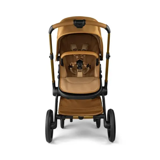 Коляска 2 в 1 Bugaboo Fox 5 Complete Noir Limited Edition (Amber Glow)