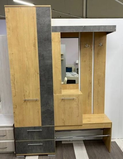 дуб бунратти / камень темный реальное фото