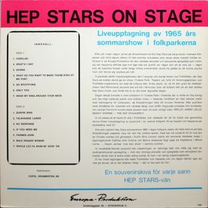 The Hep Stars / Hep Stars On Stage (LP)