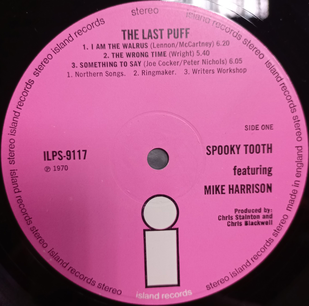 Spooky Tooth Featuring Mike Harrison / The Last Puff (LP)