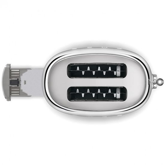 Тостер Smeg TSF01SSEU , хром