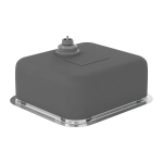 Кухонная мойка Reflexion Orta RX2449SS полированная сталь