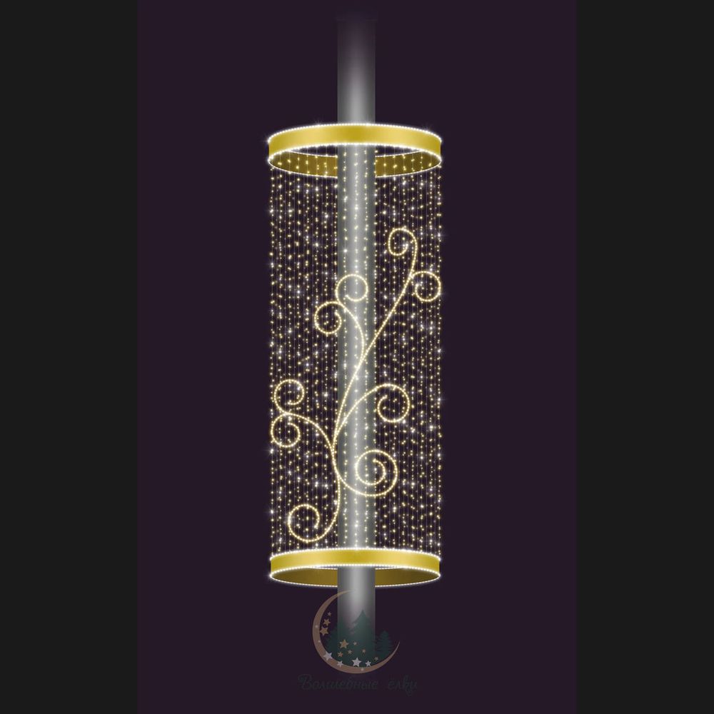 Световая консоль 2.5 x 1.2 м. СК-135-5, Декоис
