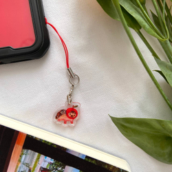 брелочек-кроха "ёжик-яблочко"