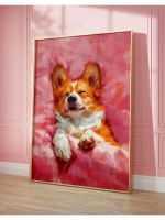 Постер 50х70 интерьерный на стену без рамок