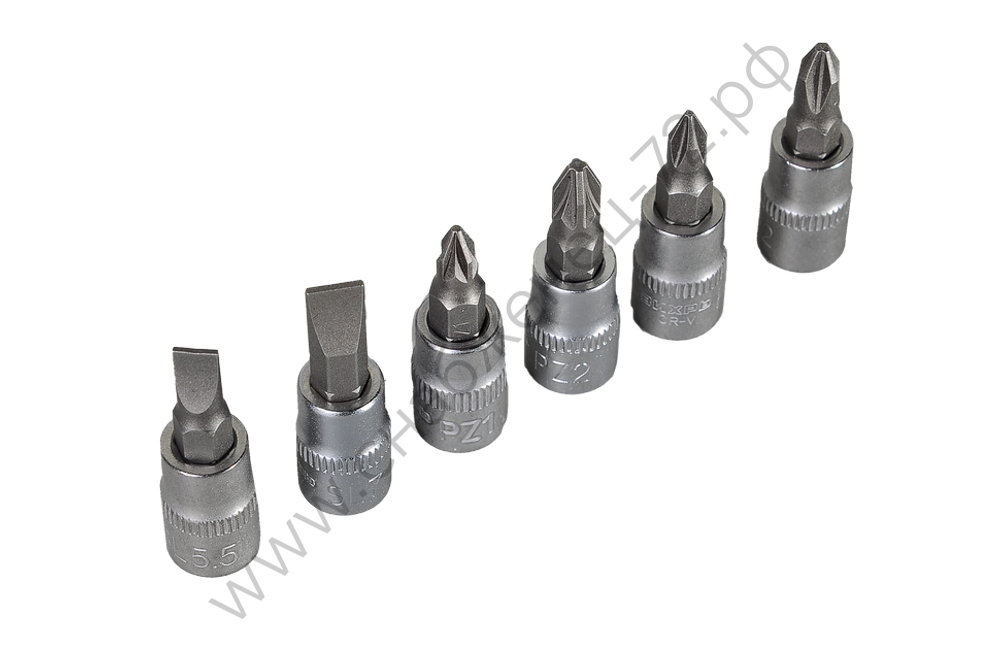 Набор инструментов ВИХРЬ, 1/4", 29 предм, кейс