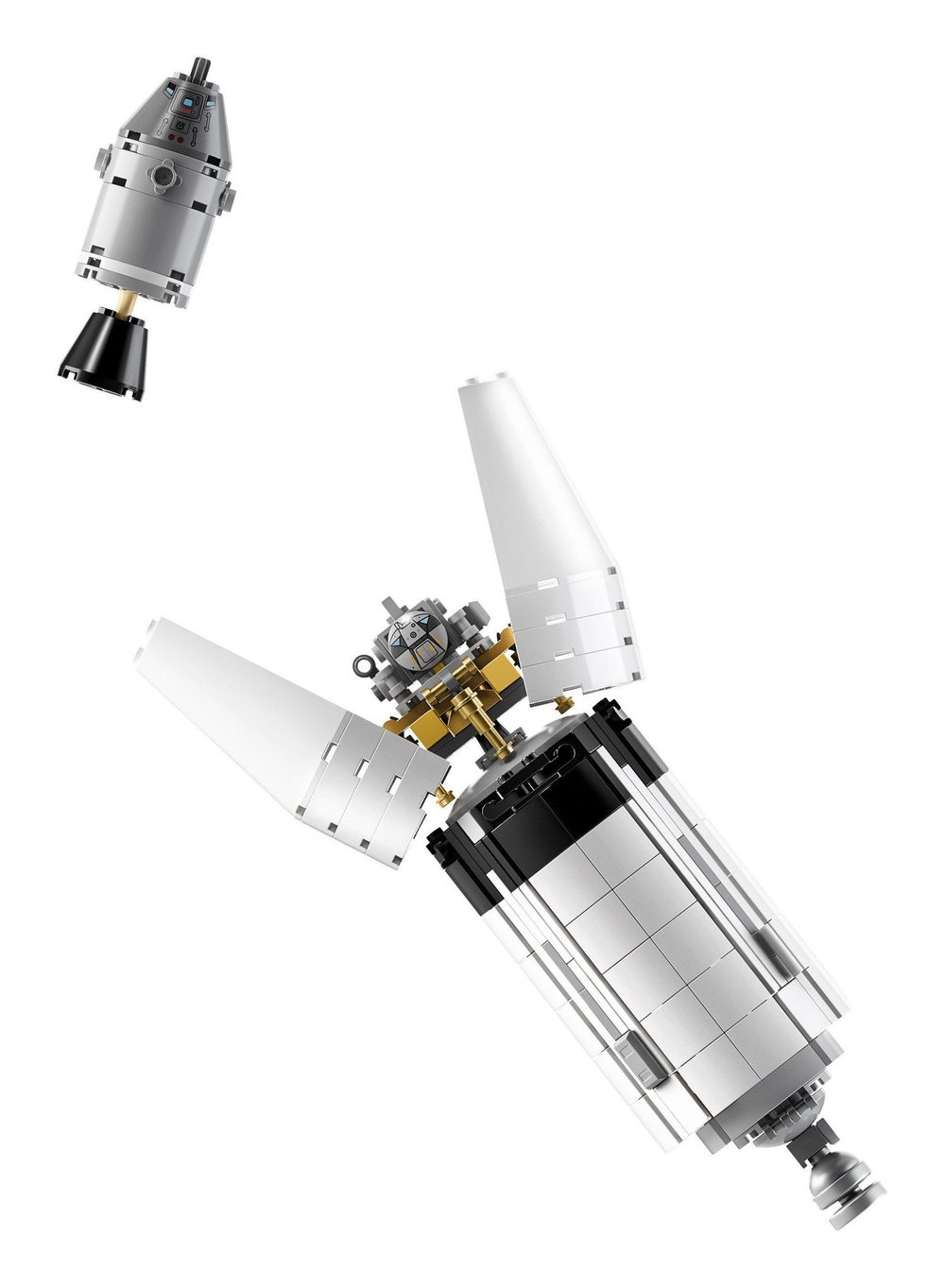 LEGO Ideas: Ракета-носитель Сатурн-5 21309 — NASA Apollo Saturn V — Лего Идеи