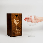 Бокал для вина с гравировкой в подарочной коробке PKS31