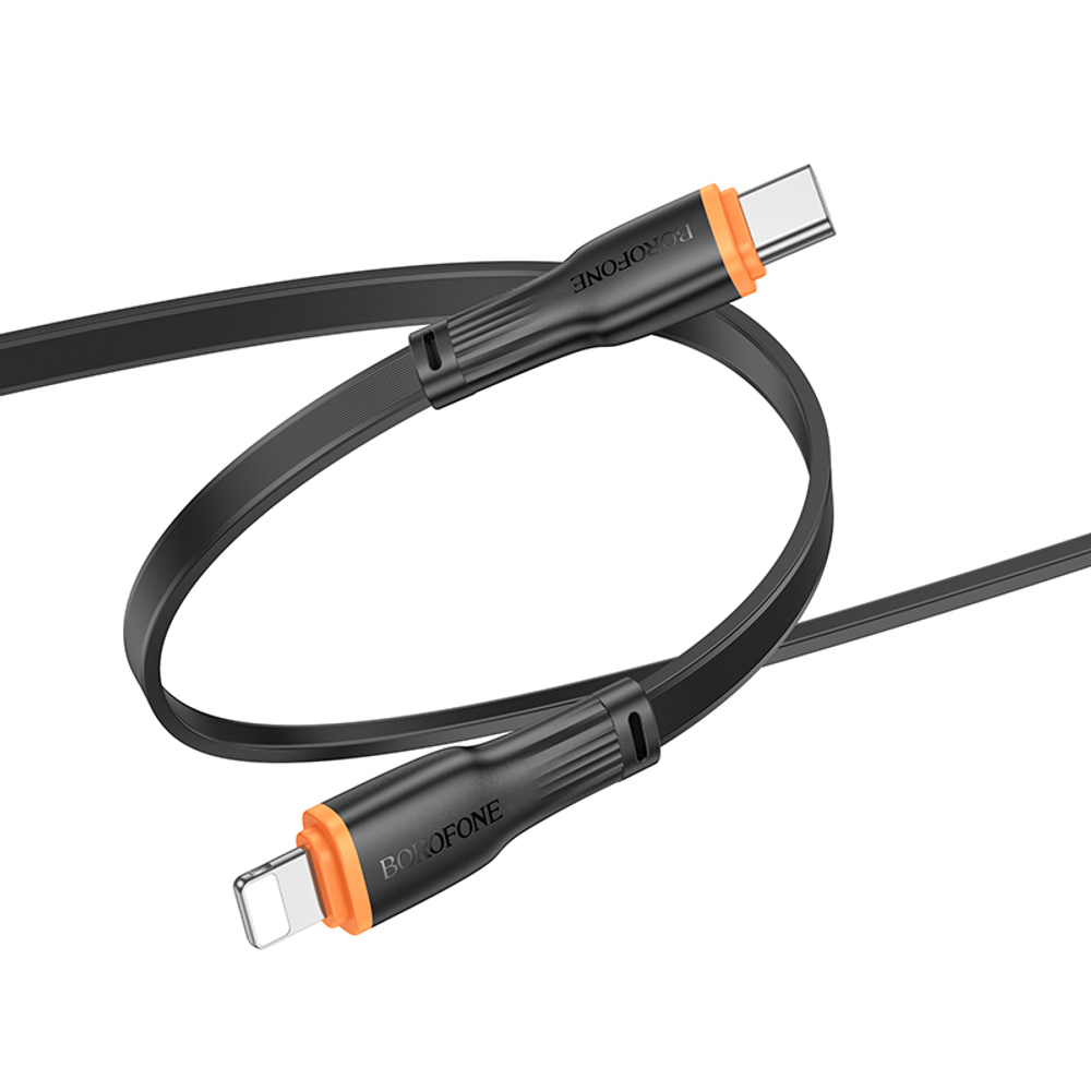 Кабель Lightning -TypeC BOROFONE BX118 27W (черный) 1м