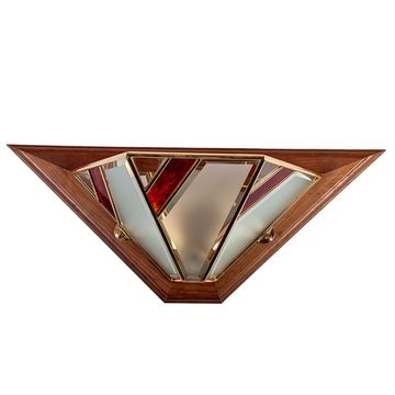 Бра CREMASCO 1003/2AP-LN.SATINATO M+ROSSO GOLD