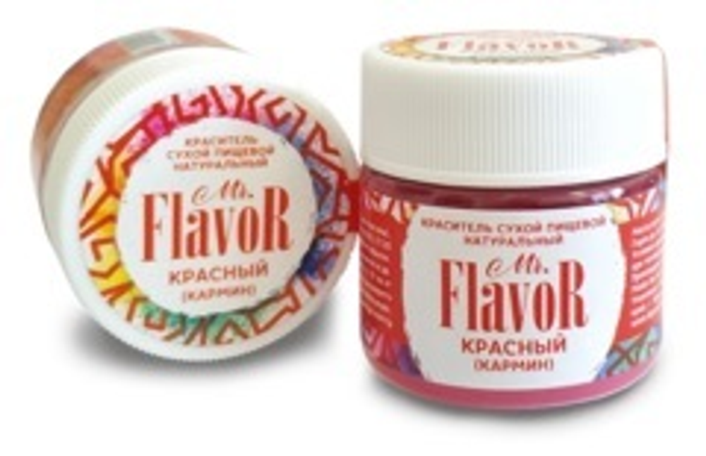 Краситель Mr.Flavor сухой натуральный Красный (кармин) 10г
