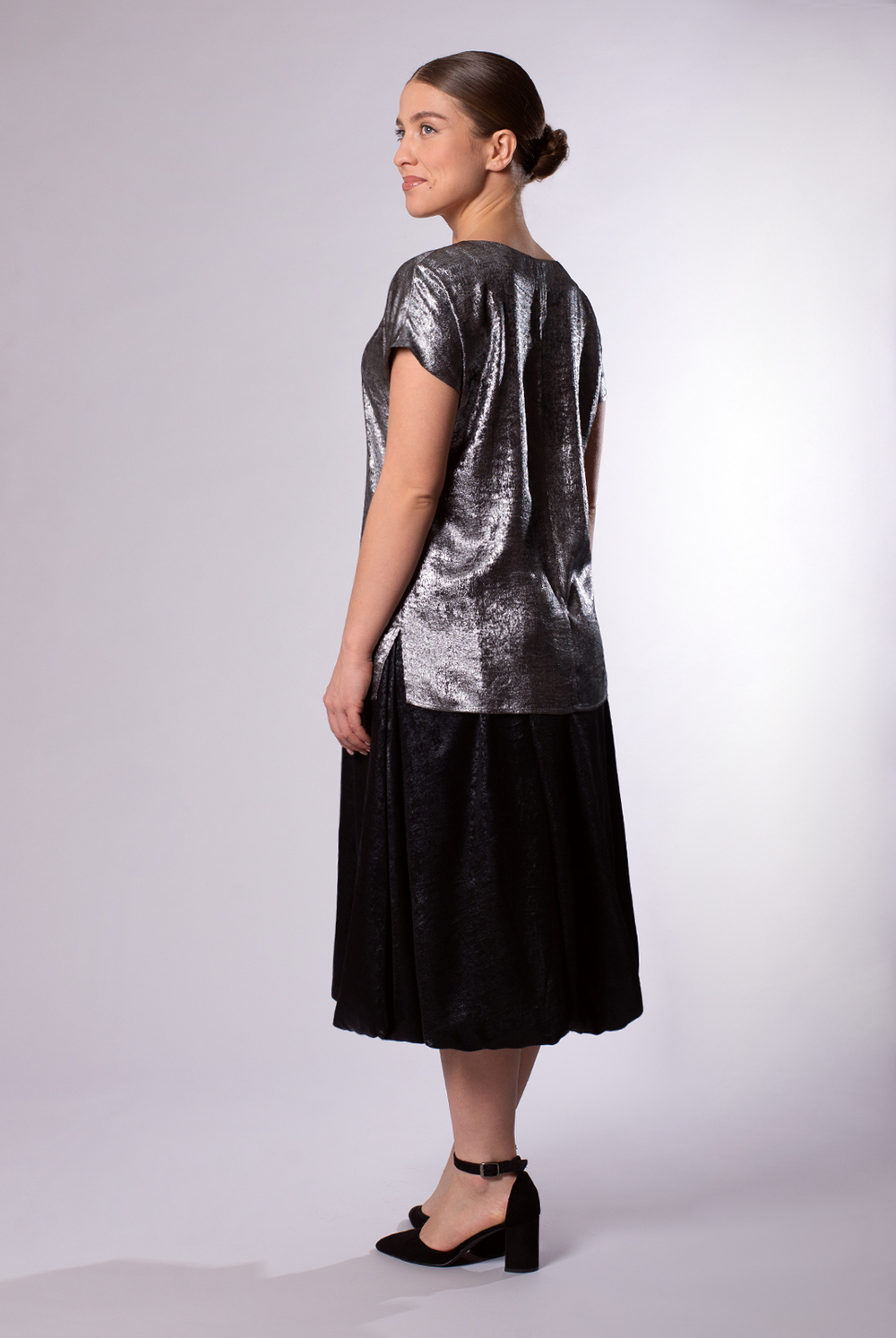 Блузка женская 3256зпа, Серебро #182Сер093256зпа