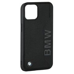 Кожаный чехол BMW RCS для iPhone 14 (Черный)